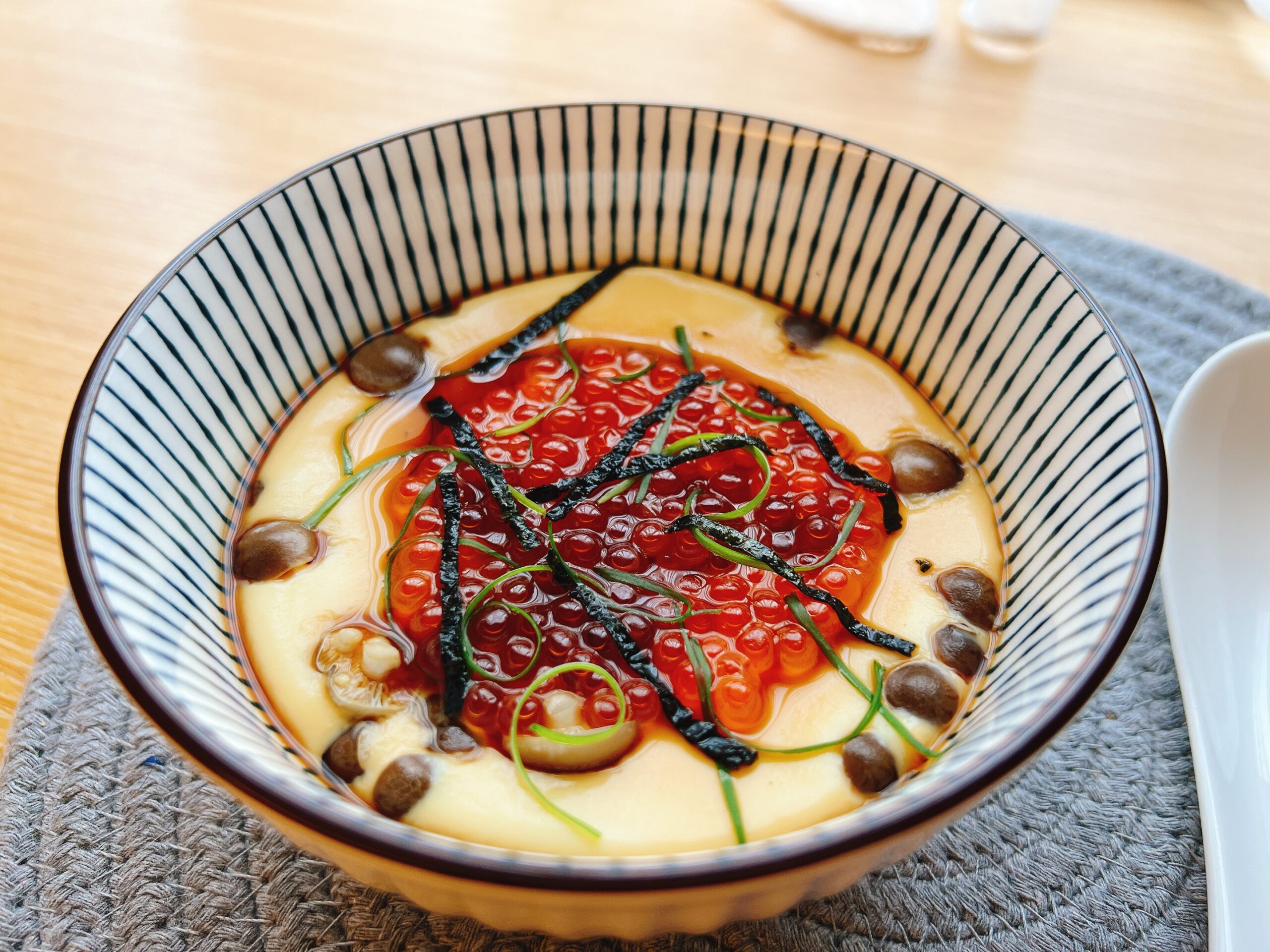 開胃前菜跟著做｜日式鮭魚卵茶碗蒸｜食譜、食材準備、料理步驟 電鍋料理