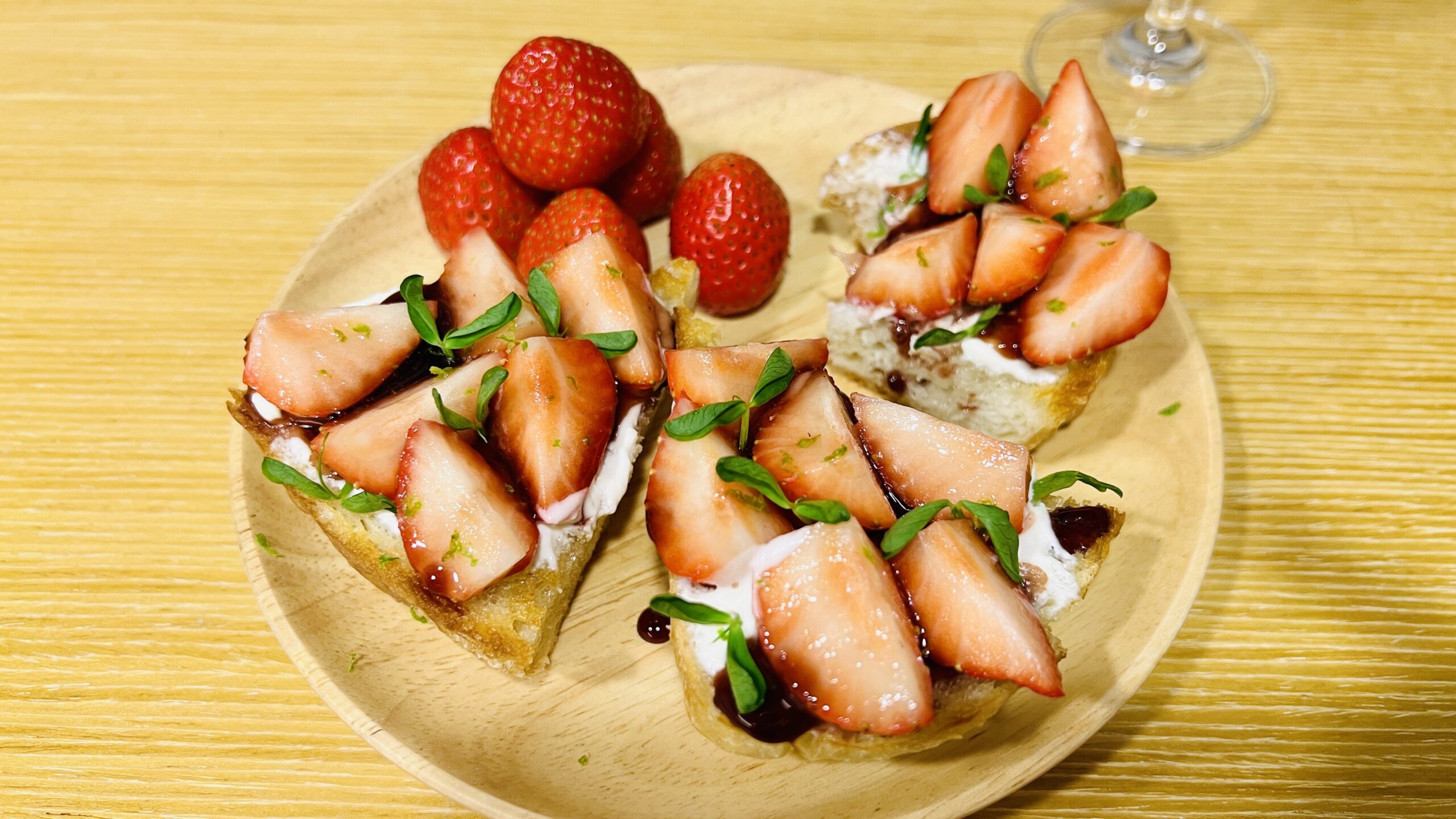 開胃前菜跟著做｜草莓（當季水果）吐司｜食譜、食材準備、料理步驟